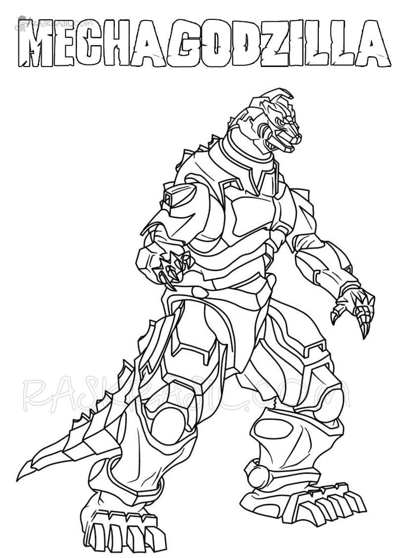 10 Mechagodzilla Coloring Pages Ideas To Save Today Coloring Pages Kaiju Art Godzilla And More