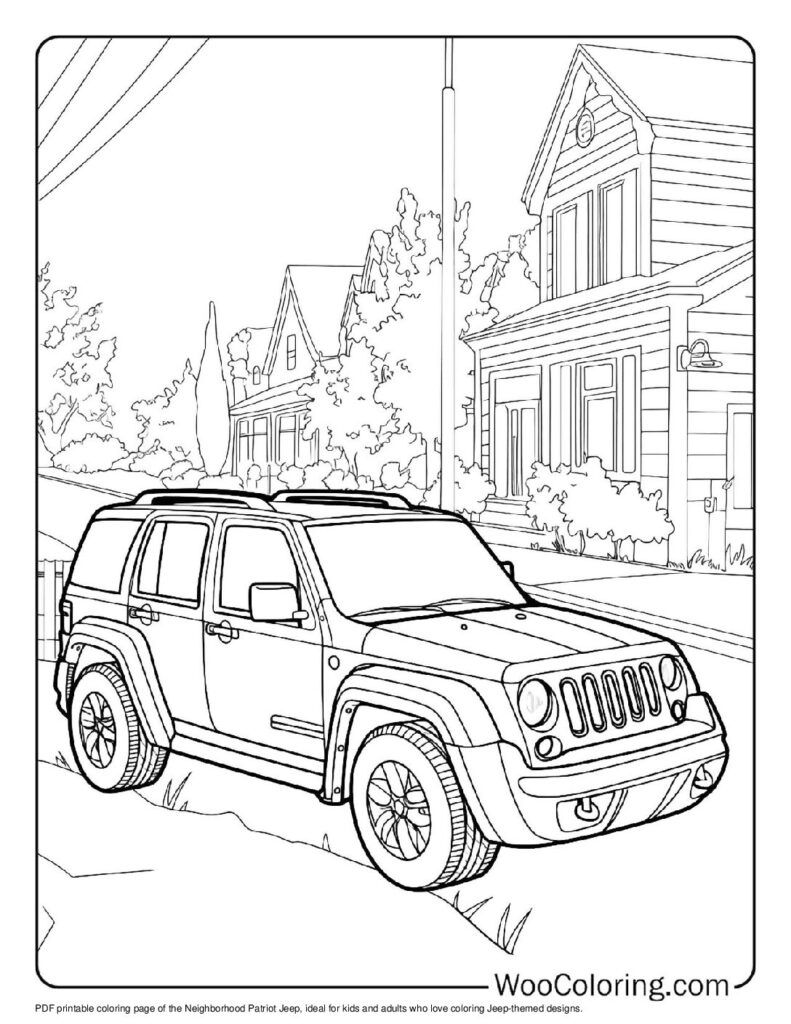 100 Jeep Coloring Pages Free PDF To Print Woo Coloring