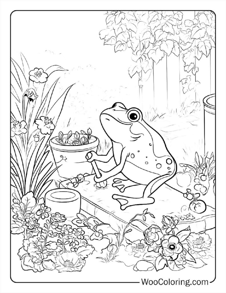 frog and toad coloring sheets