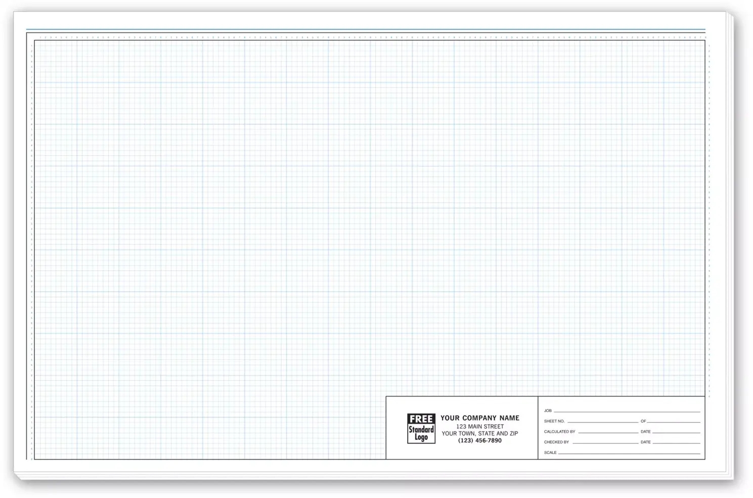 11x17 Engineering Graph Pads 11x17 Engineering Graph Pads