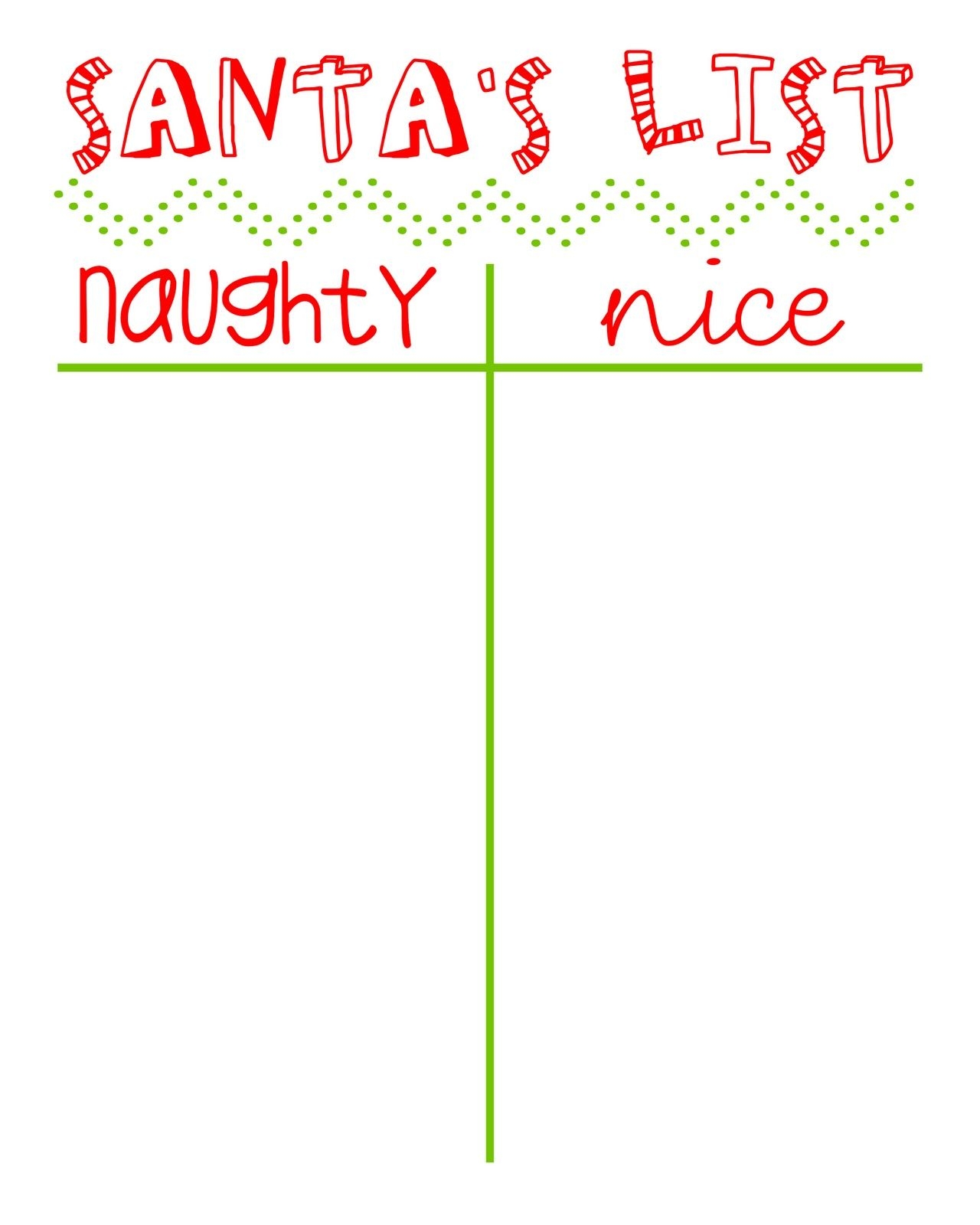 12 Days Of Christmas Naughty Or Nice List Printable See Vanessa Worksheets Library