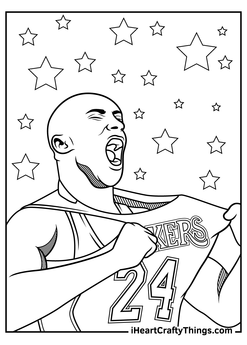 15 Kobe Bryant Coloring Pages 100 Free Printables 