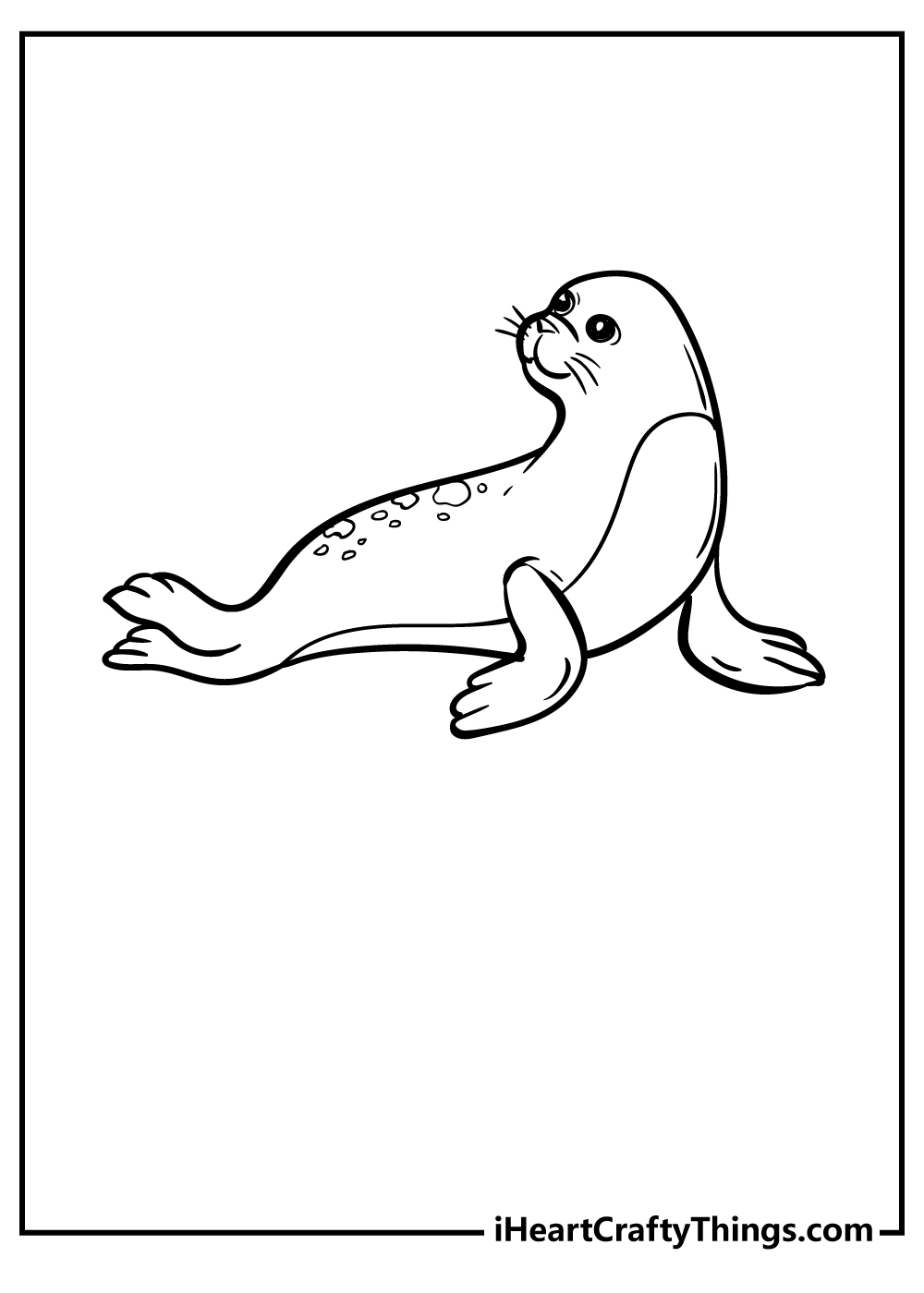 15 Seal Coloring Pages 100 Free Printables