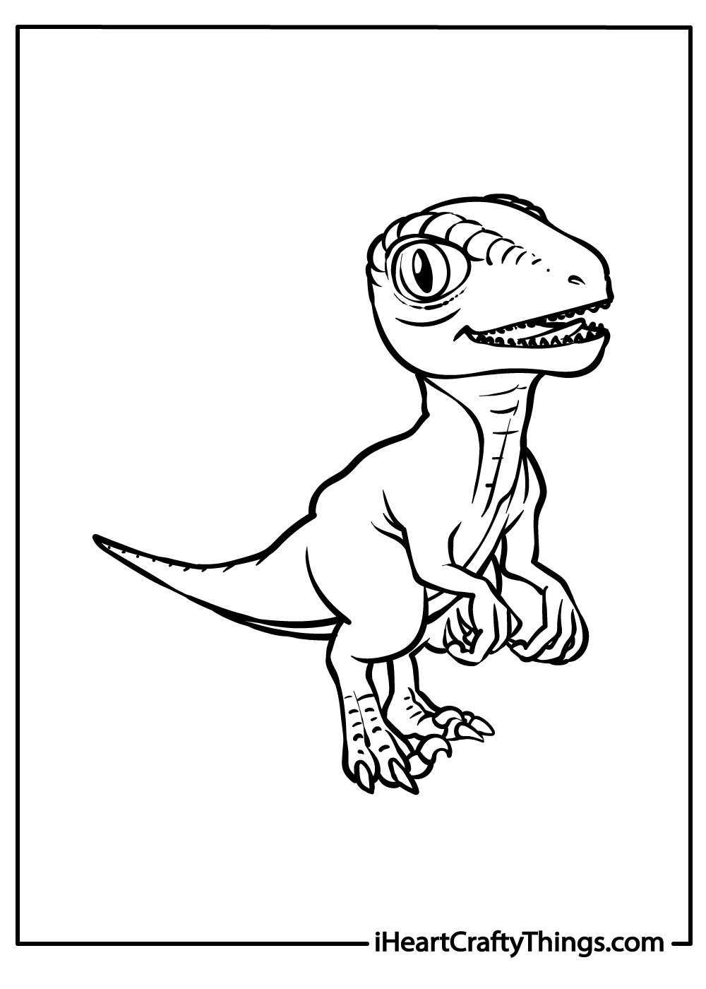 15 Velociraptor Coloring Pages 100 Free Printables 