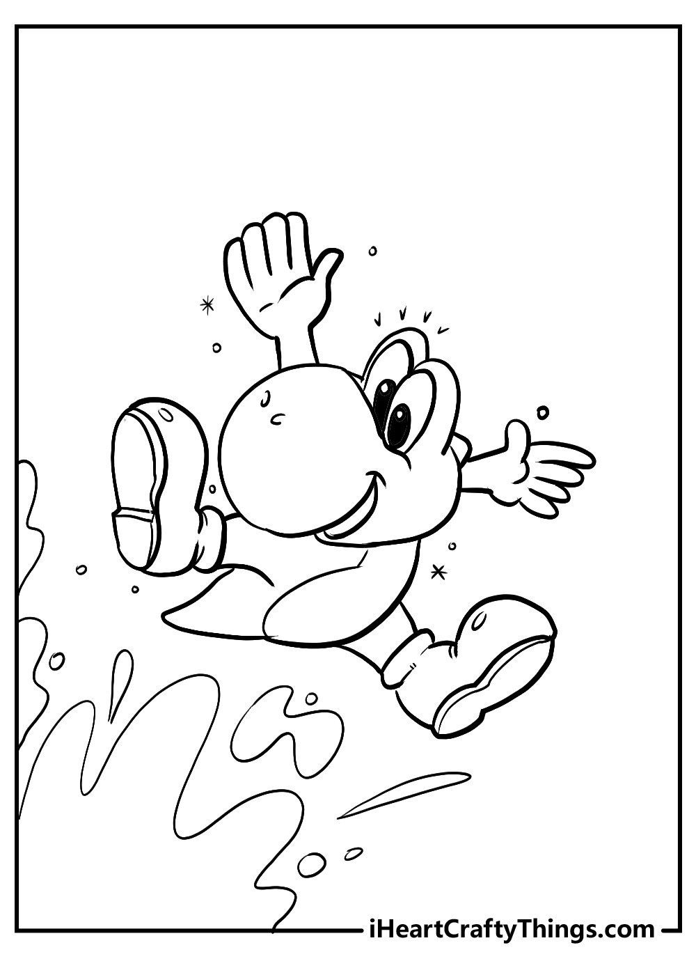 15 Yoshi Coloring Pages Free Cute PDF Printables 