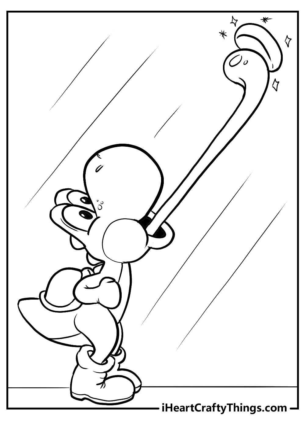 15 Yoshi Coloring Pages Free Cute PDF Printables 