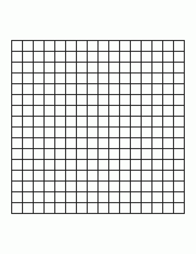 16 By 16 Grid ClipArt ETC