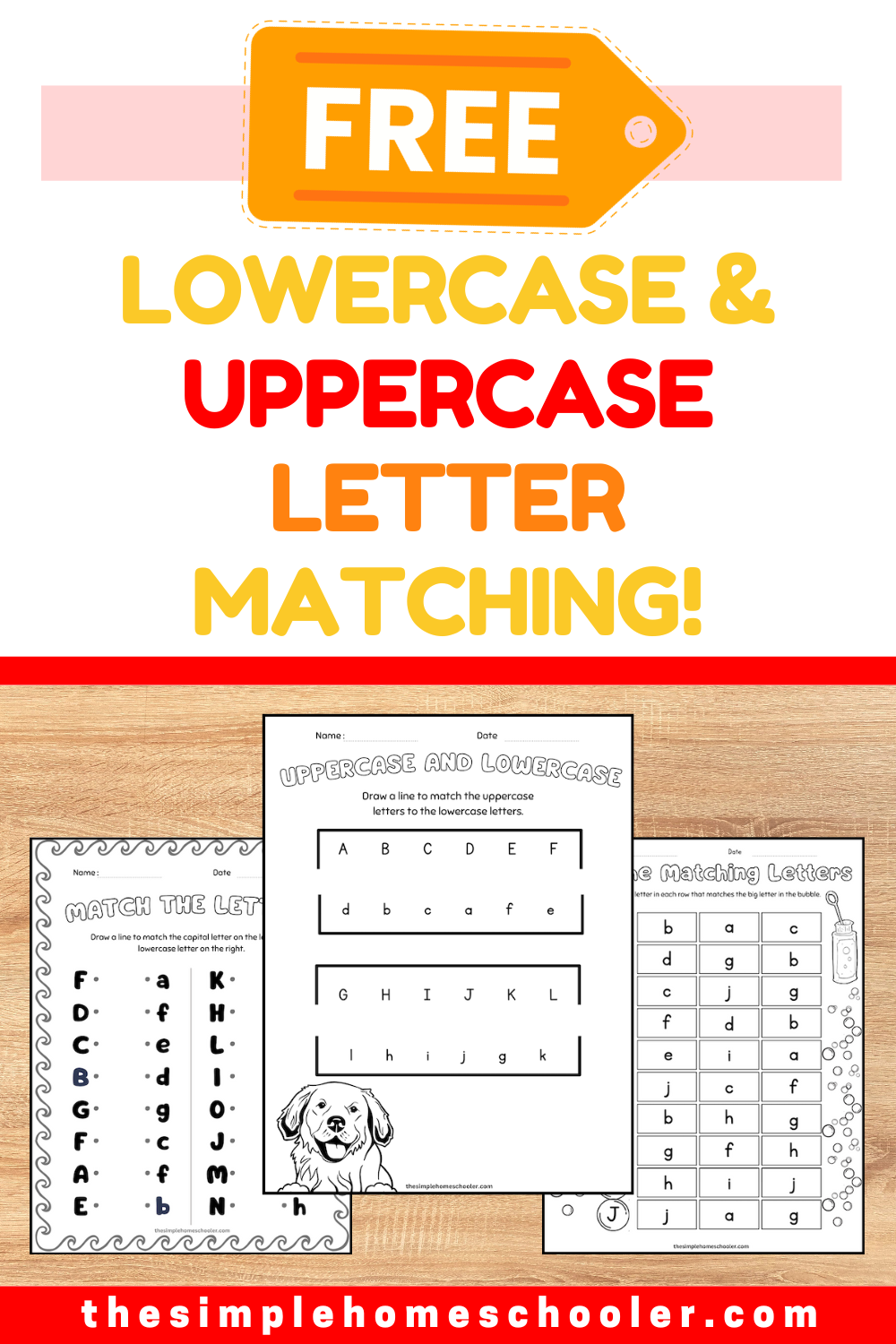 17 Fun Printable Match Uppercase And Lowercase Letters Worksheets The Simple Homeschooler 17 Fun Printable Match Uppercase And Lowercase Letters Worksheets The Simple Homeschooler