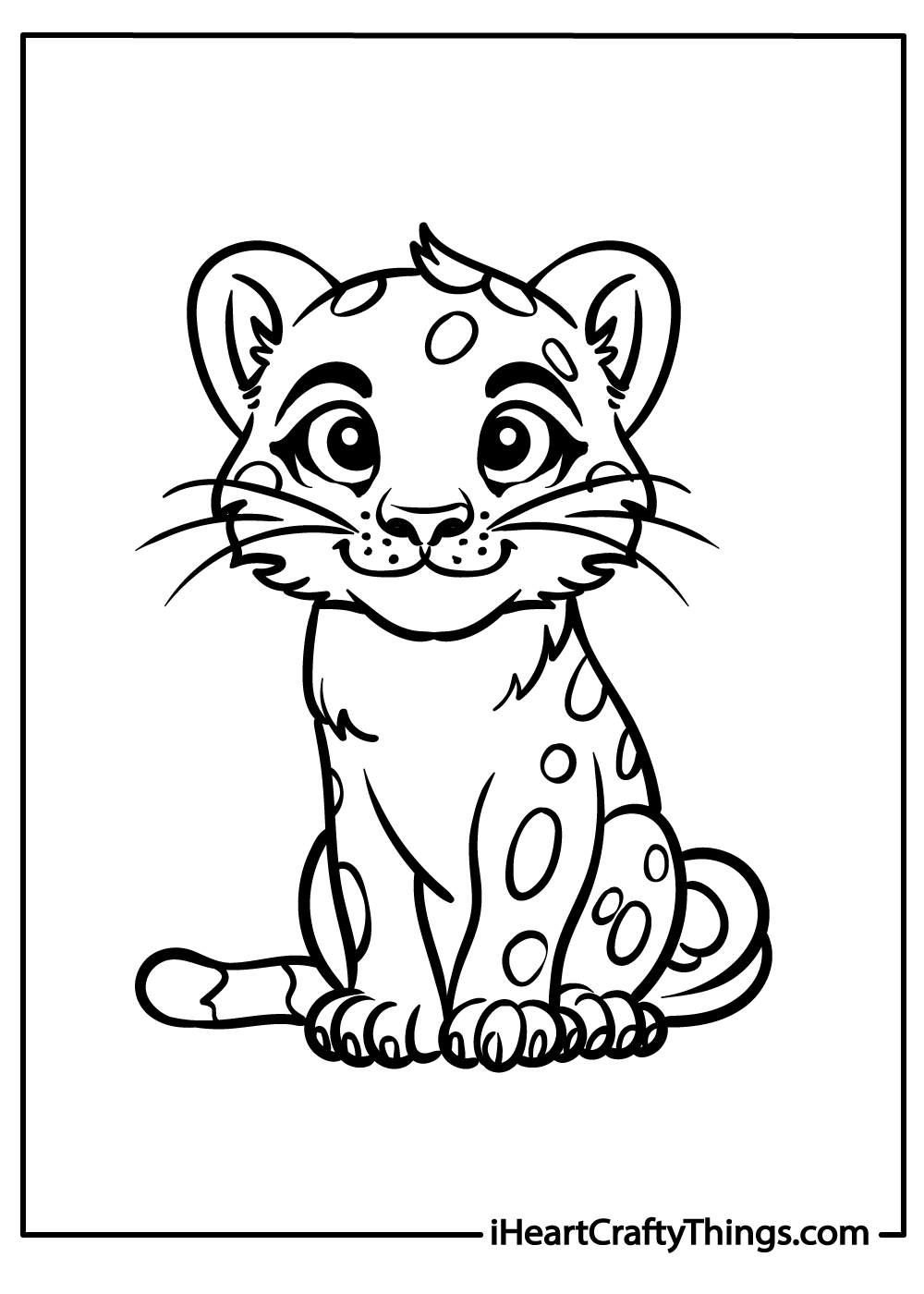 19 Leopard Coloring Pages 100 Free Printables
