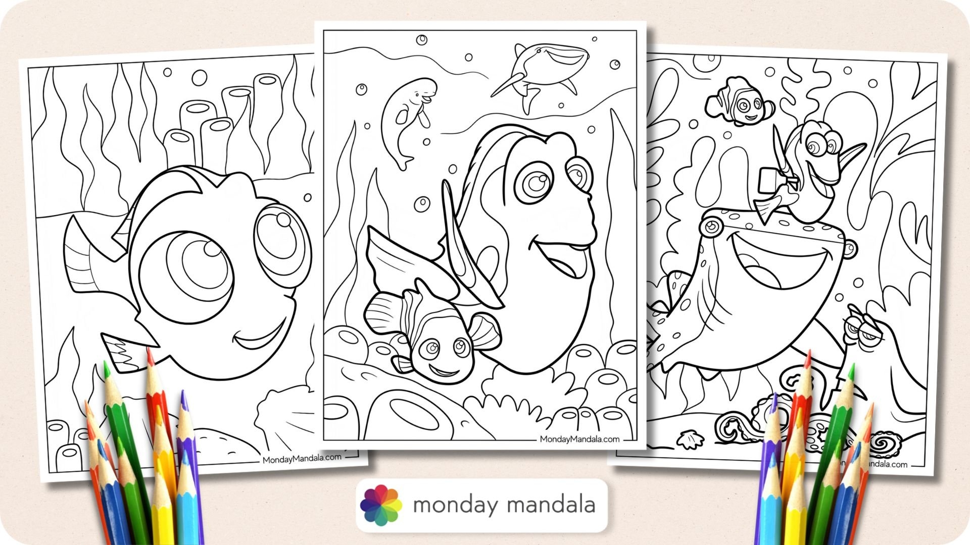20 Finding Dory Coloring Pages Free PDF Printables 20 Finding Dory Coloring Pages Free PDF Printables