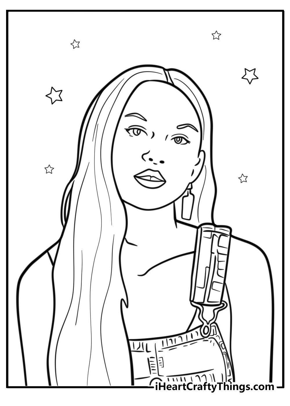 20 New Olivia Rodrigo Coloring Pages 100 Free To Print 