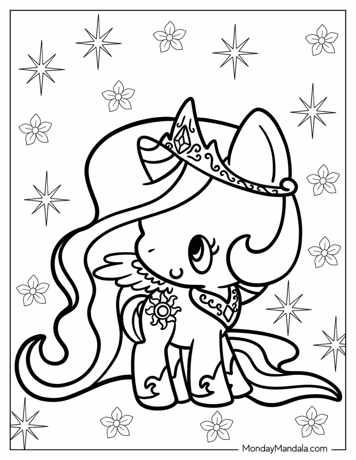20 Princess Celestia Coloring Pages Free PDF Printables 