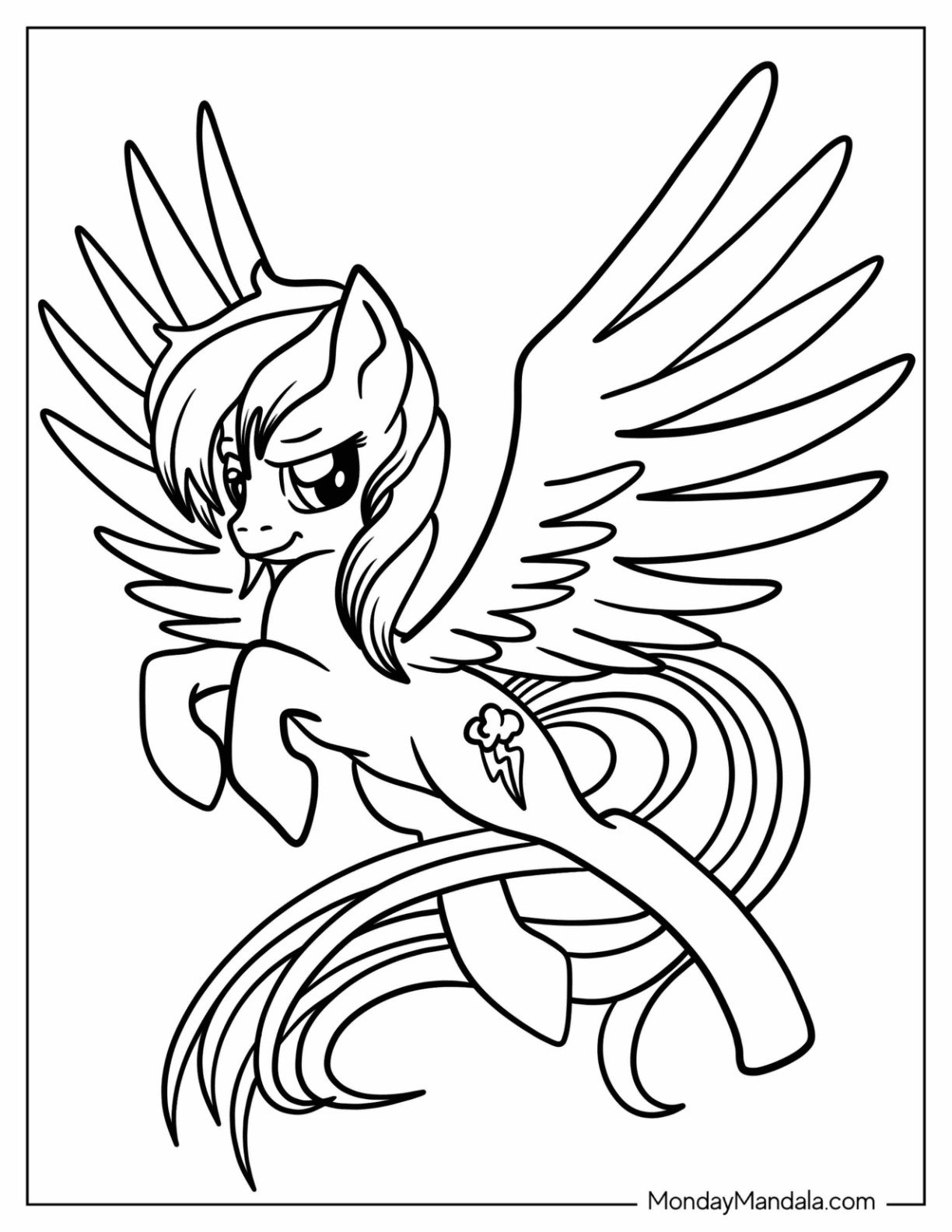 20 Rainbow Dash Coloring Pages Free PDF Printables 20 Rainbow Dash Coloring Pages Free PDF Printables