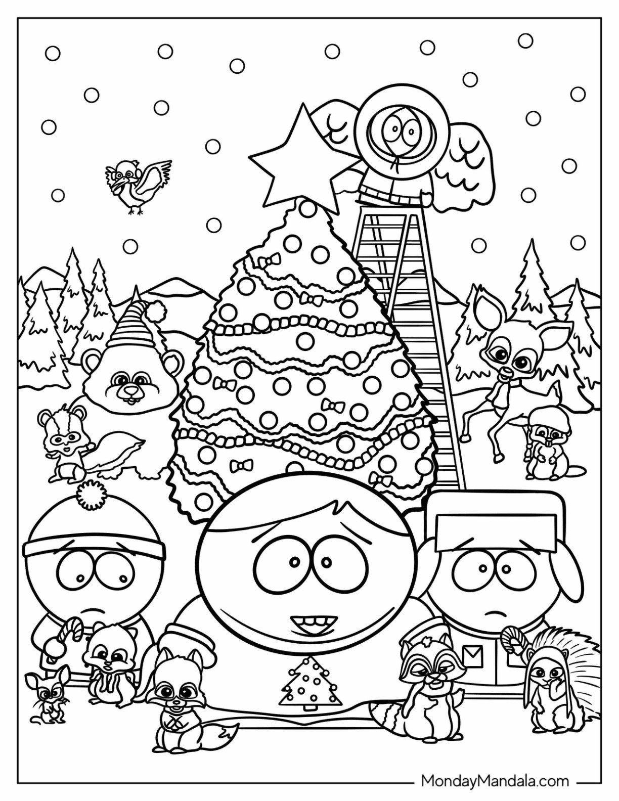 20 South Park Coloring Pages Free PDF Printables 