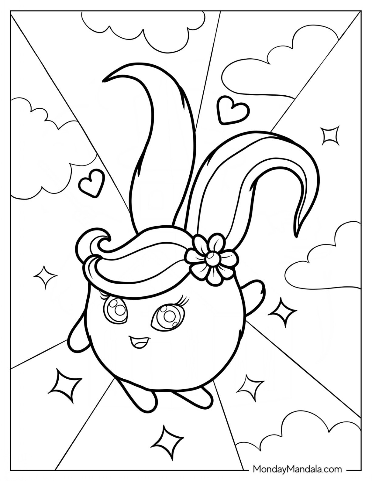 20 Sunny Bunnies Coloring Pages Free PDF Printables 