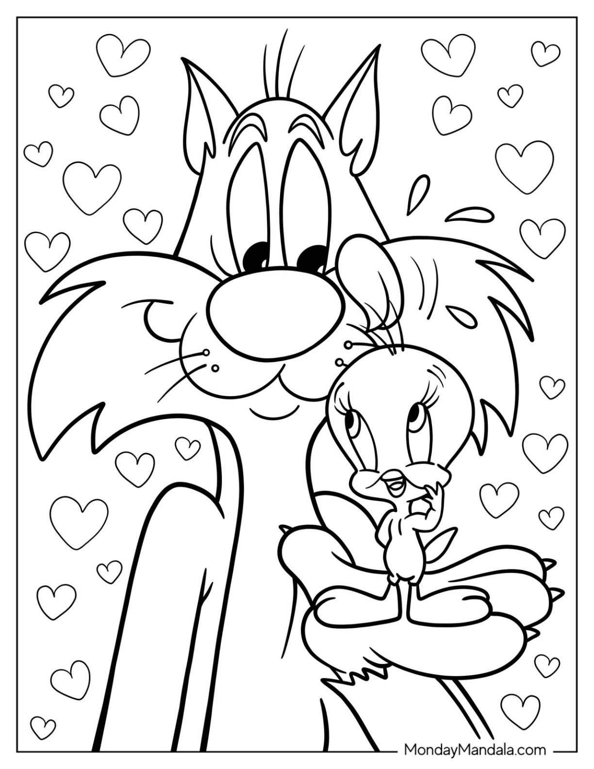 20 Tweety Bird Coloring Pages Free PDF Printables 