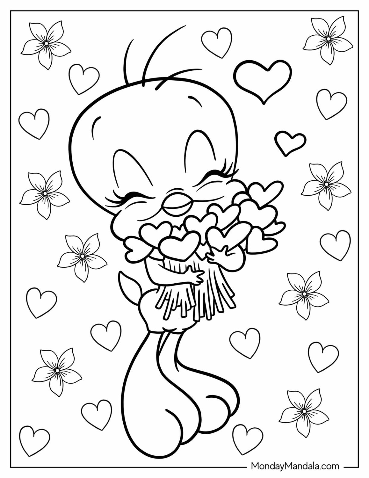 20 Tweety Bird Coloring Pages Free PDF Printables 