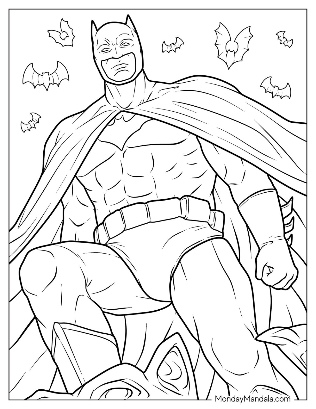 22 Justice League Coloring Pages Free PDF Printables 