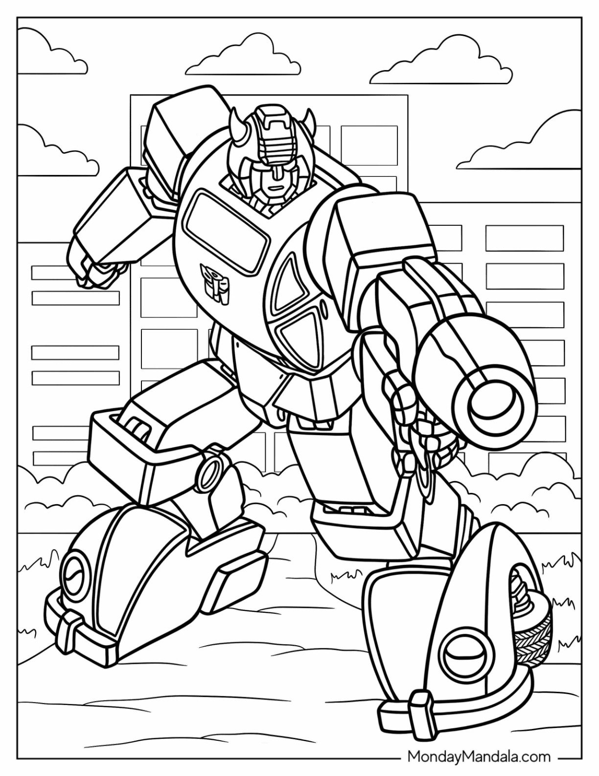 24 Bumblebee Coloring Pages Free PDF Printables 