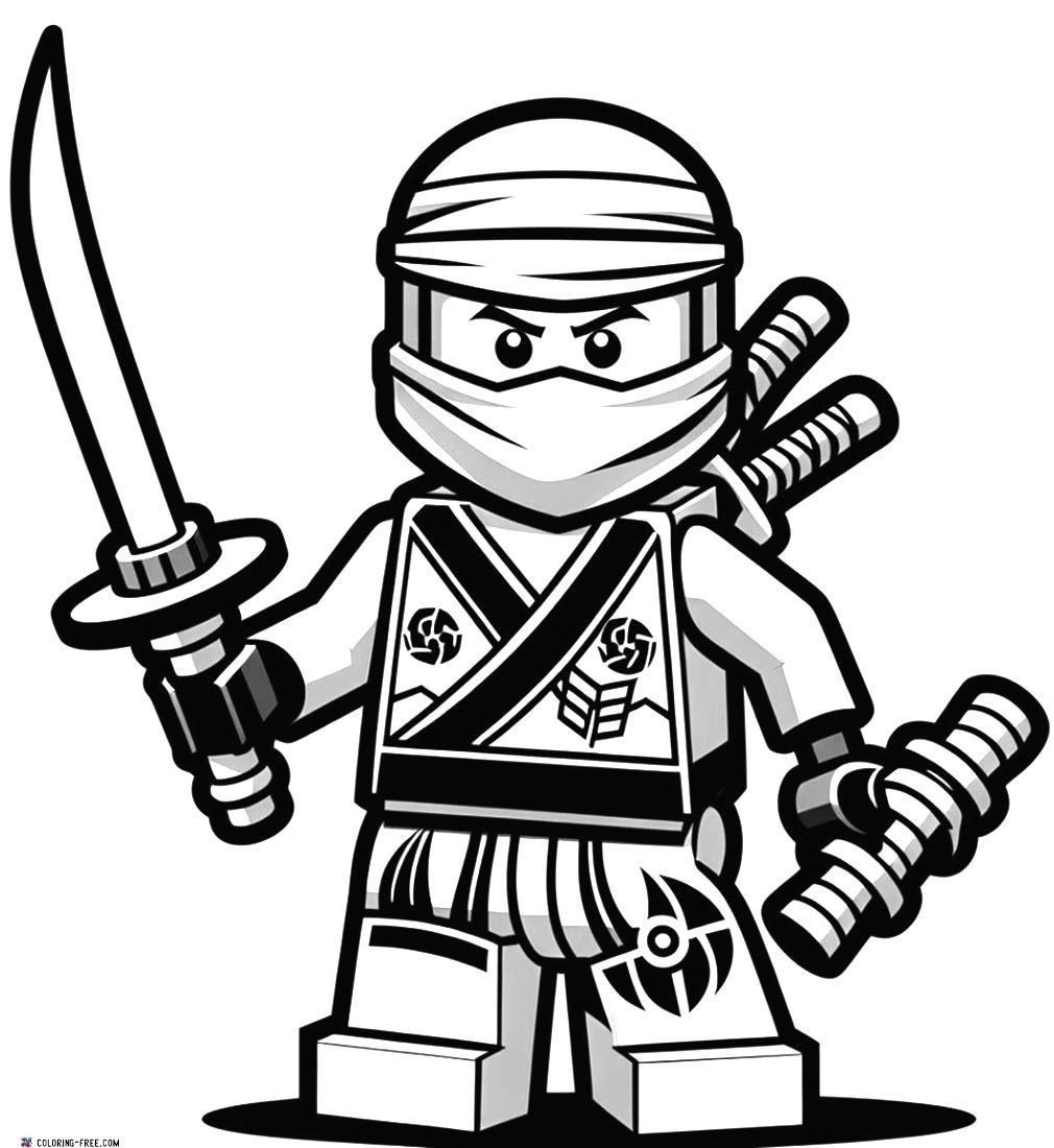 24 Lego Ninjago Coloring Pages Free Unique Printables 