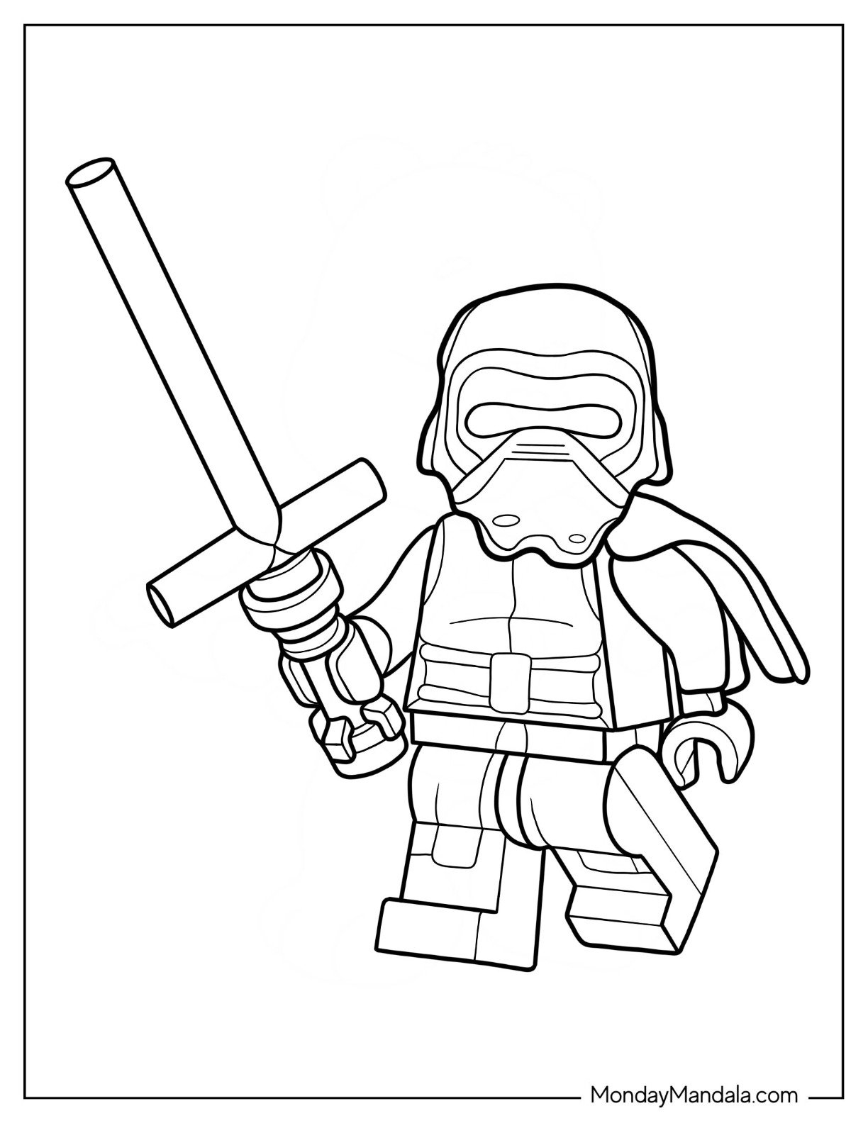 24 Lego Star Wars Coloring Pages Free PDF Printables 