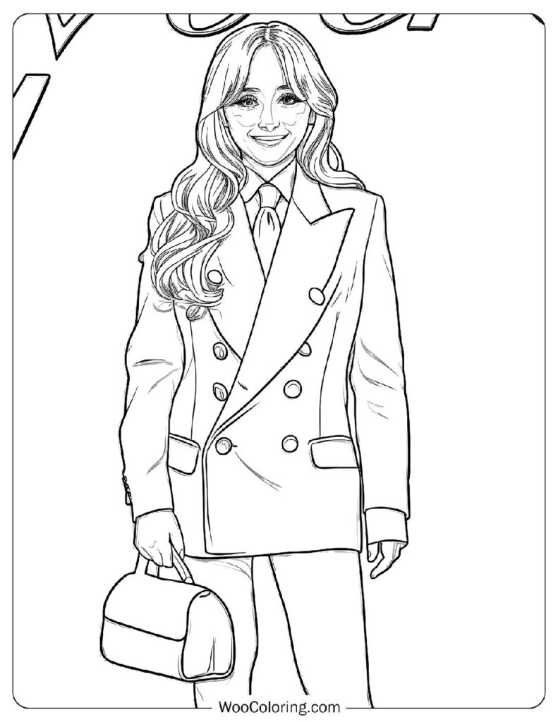 24 Sabrina Carpenter Coloring Pages Free PDF To Print Woo Coloring