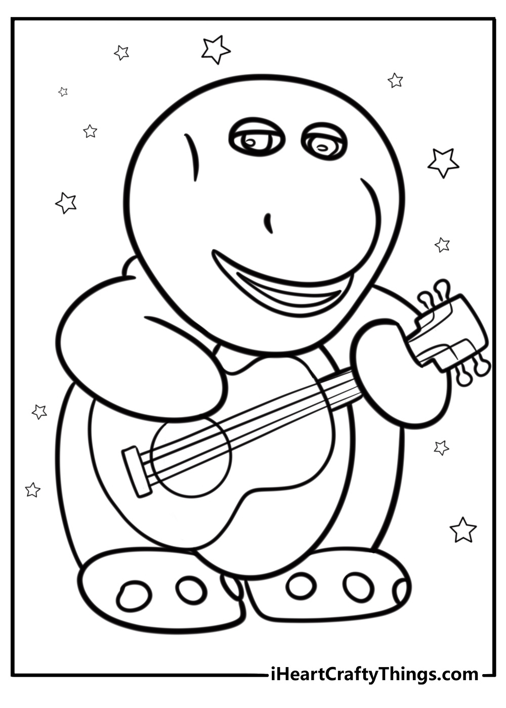 25 Barney Coloring Pages 100 Free To Print 