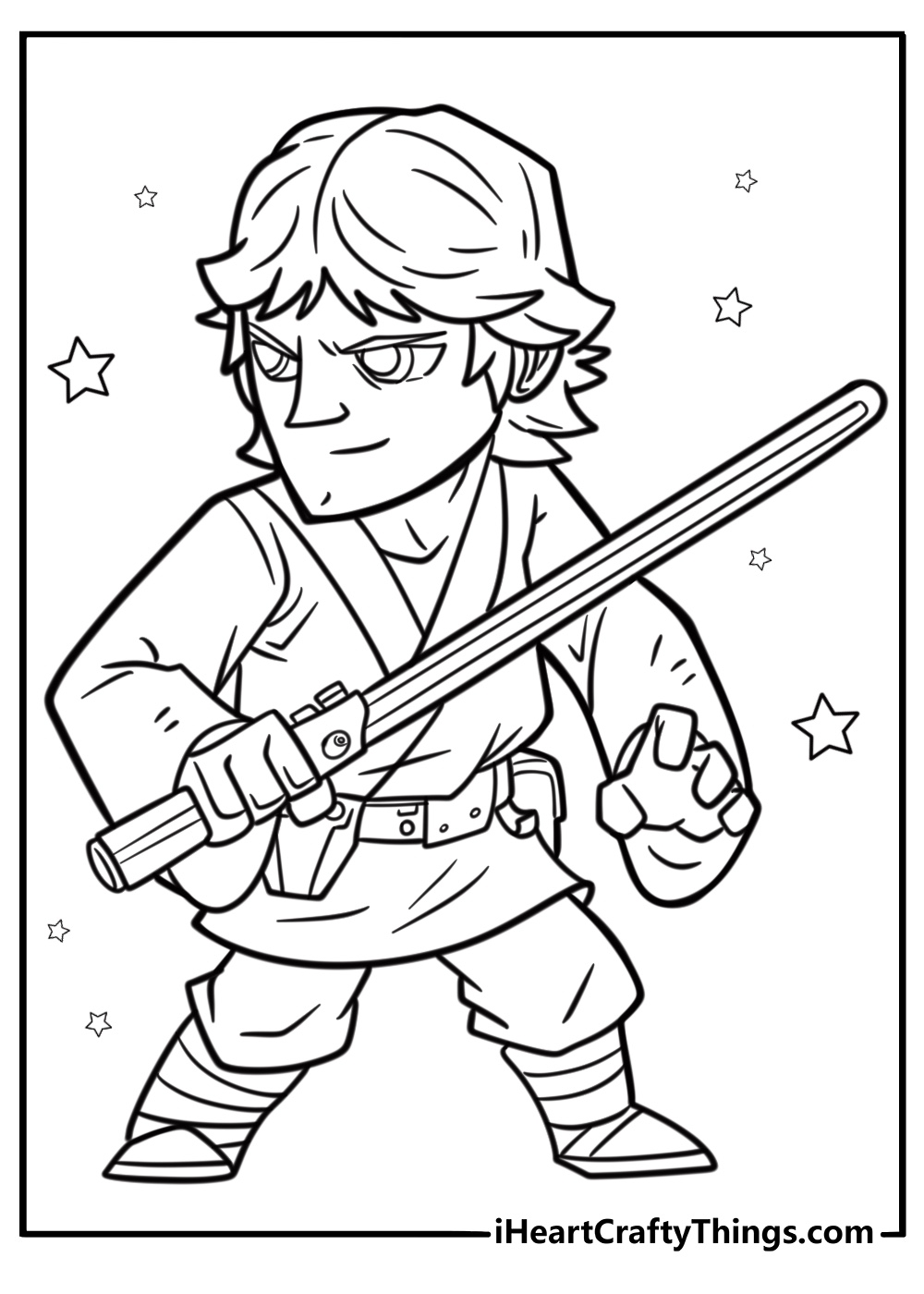 25 Free Luke Skywalker Coloring Pages For Kids