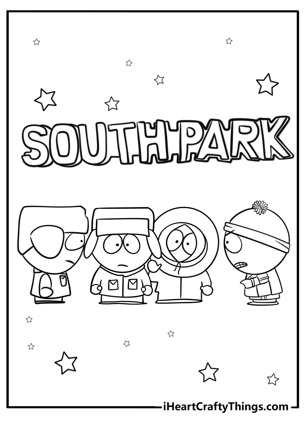 25 New South Park Coloring Pages 100 Free To Print 