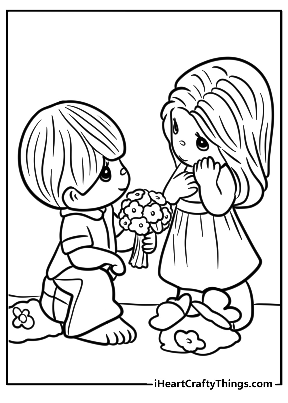 coloring sheets precious moments