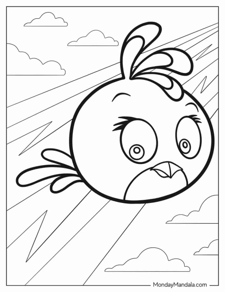 26 Angry Birds Coloring Pages Free PDF Printables 