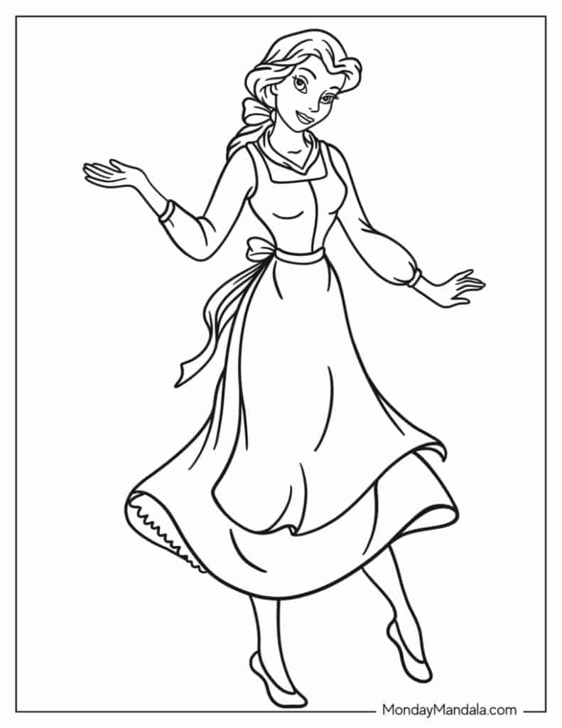 26 Beauty And The Beast Coloring Pages Free PDF Printables 26 Beauty And The Beast Coloring Pages Free PDF Printables