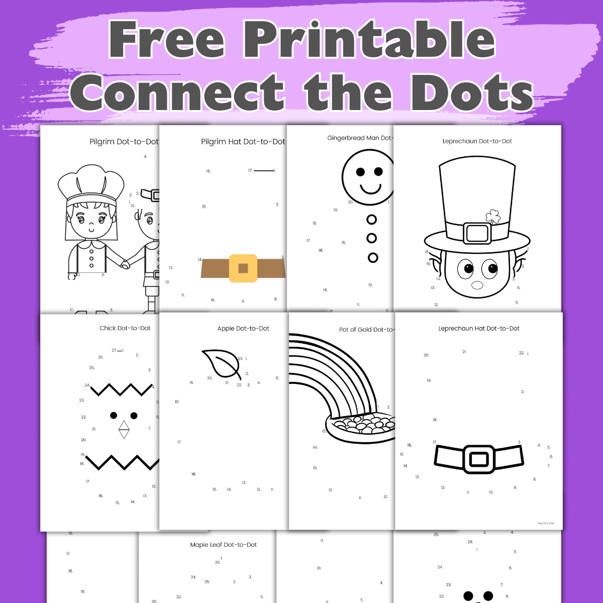 connect the dots worksheet
