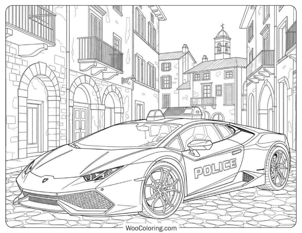 26 Lamborghini Coloring Pages Free PDF To Print Woo Coloring