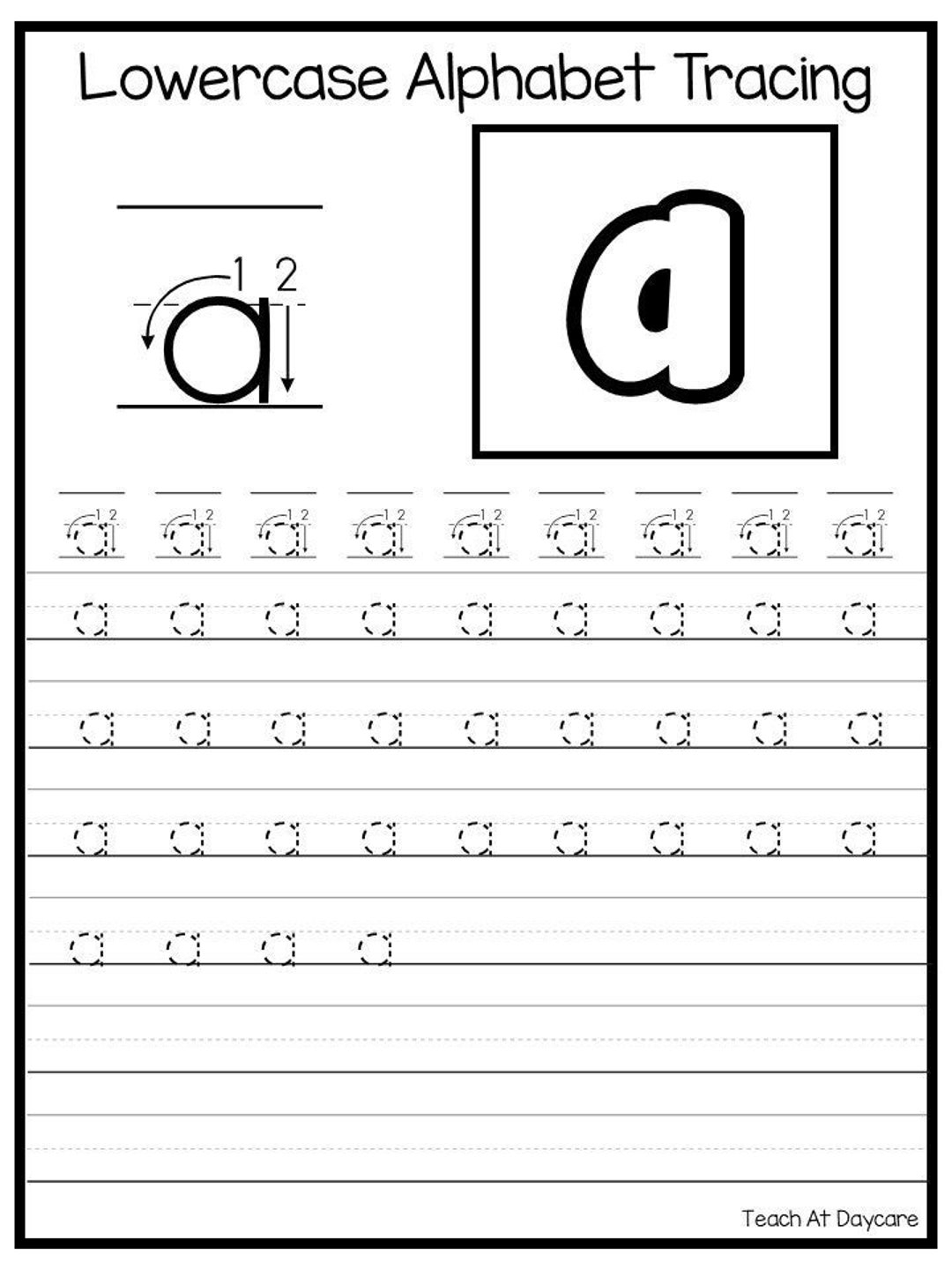 tracing worksheets for preschoolers