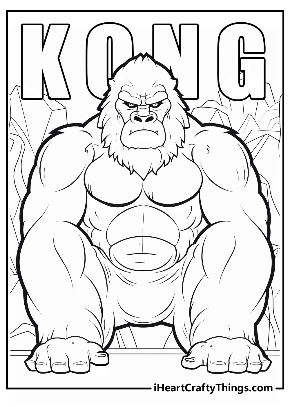 27 King Kong Coloring Pages 100 Free PDF Printable