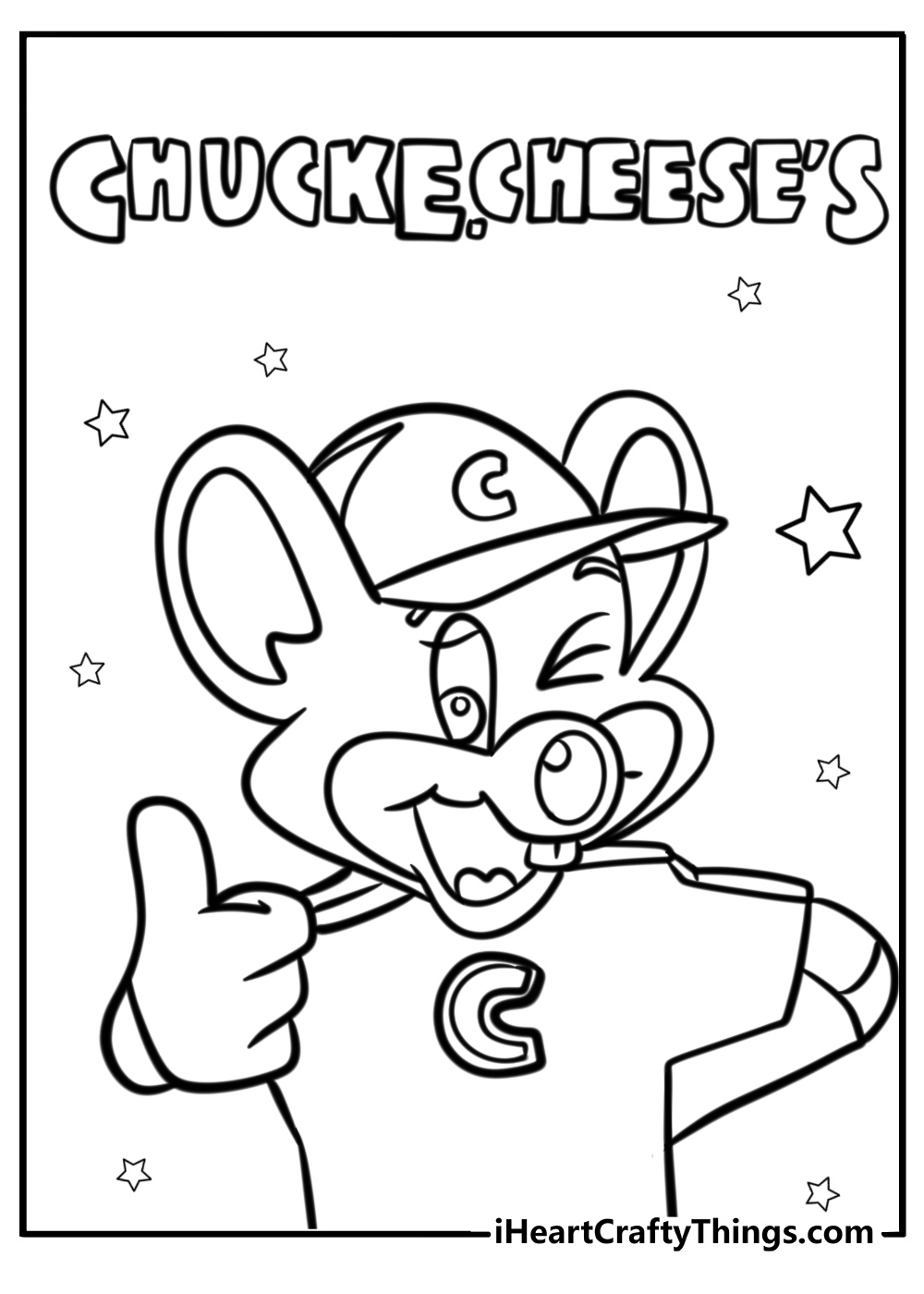 28 New Chuck E Cheese Coloring Pages 100 Free To Print