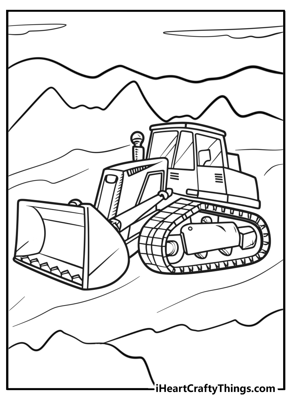 29 New Excavator Coloring Pages 100 Free To Print 