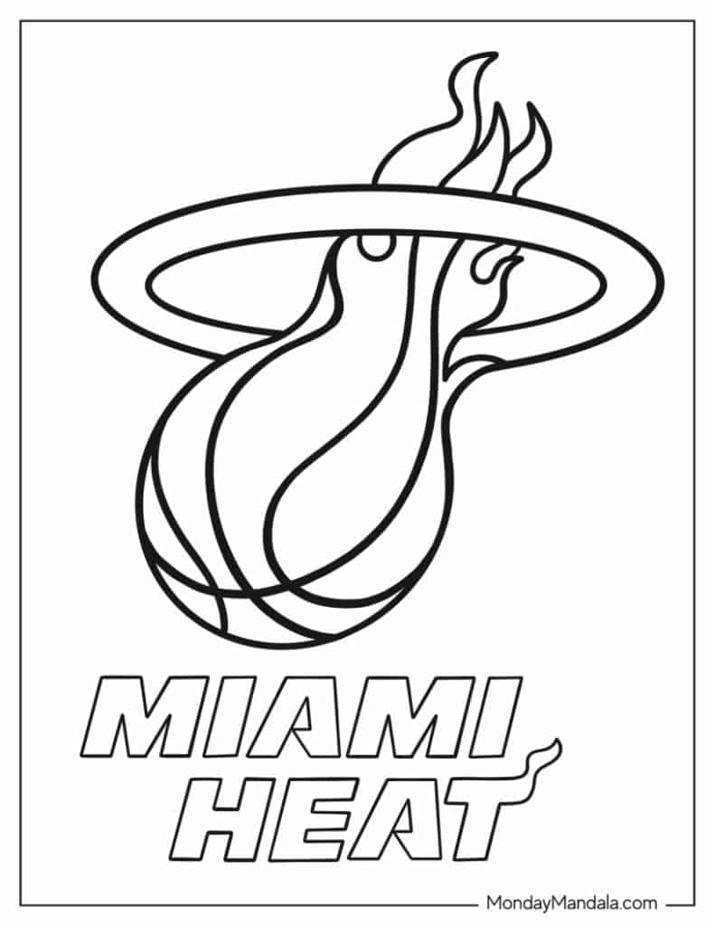 30 NBA Basketball Coloring Pages Free PDF Printables 30 NBA Basketball Coloring Pages Free PDF Printables