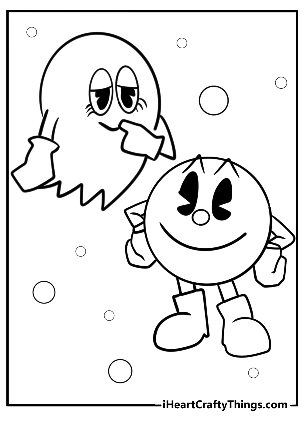 30 New Pac Man Coloring Pages 100 Free To Print 