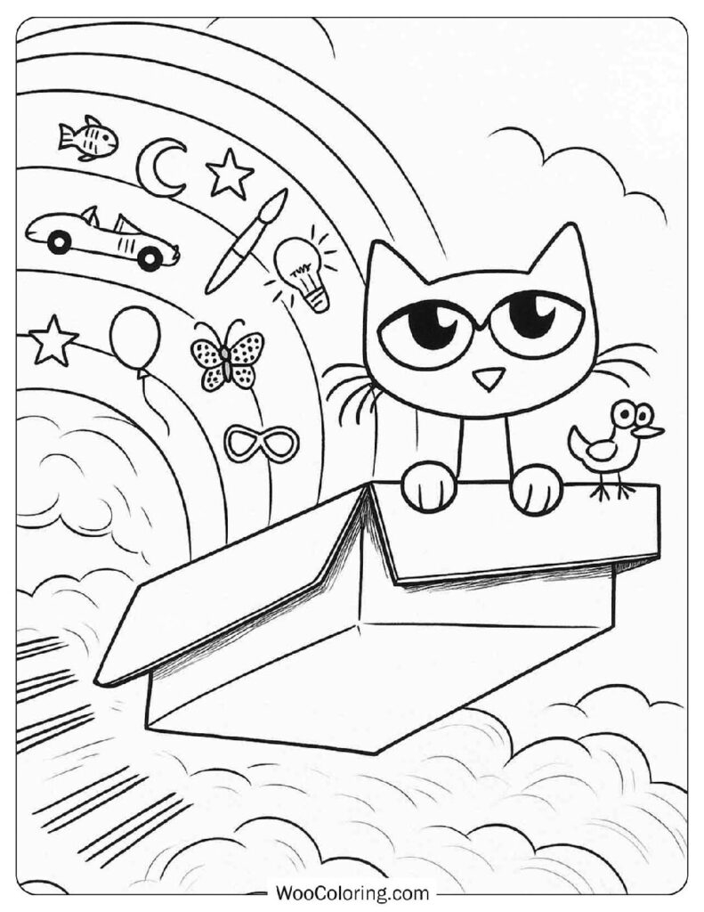 pete the cat coloring sheets