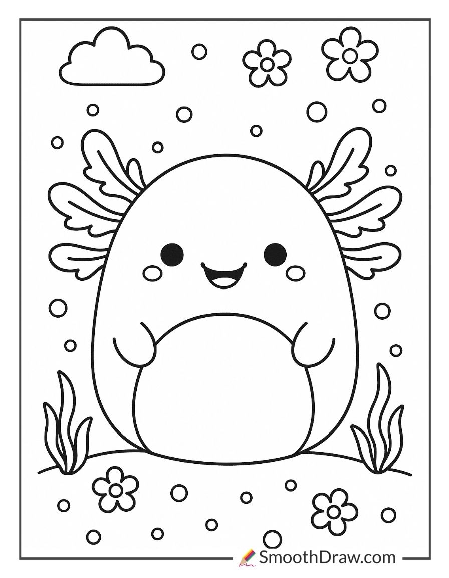 30 Squishmallow Coloring Pages Free Printables Smooth Draw