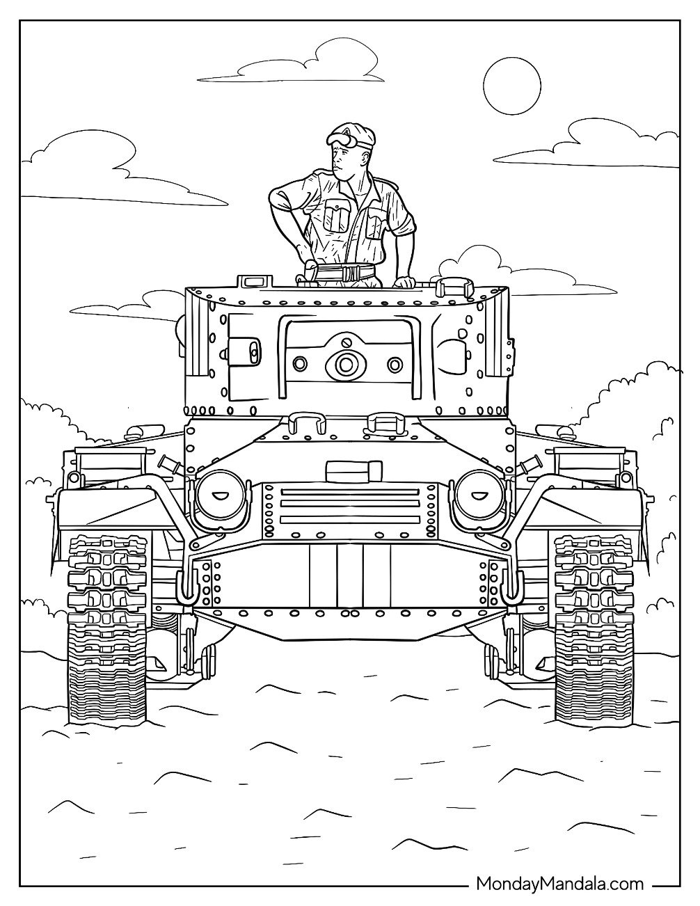 31 Soldier Coloring Pages Free PDF Printables 