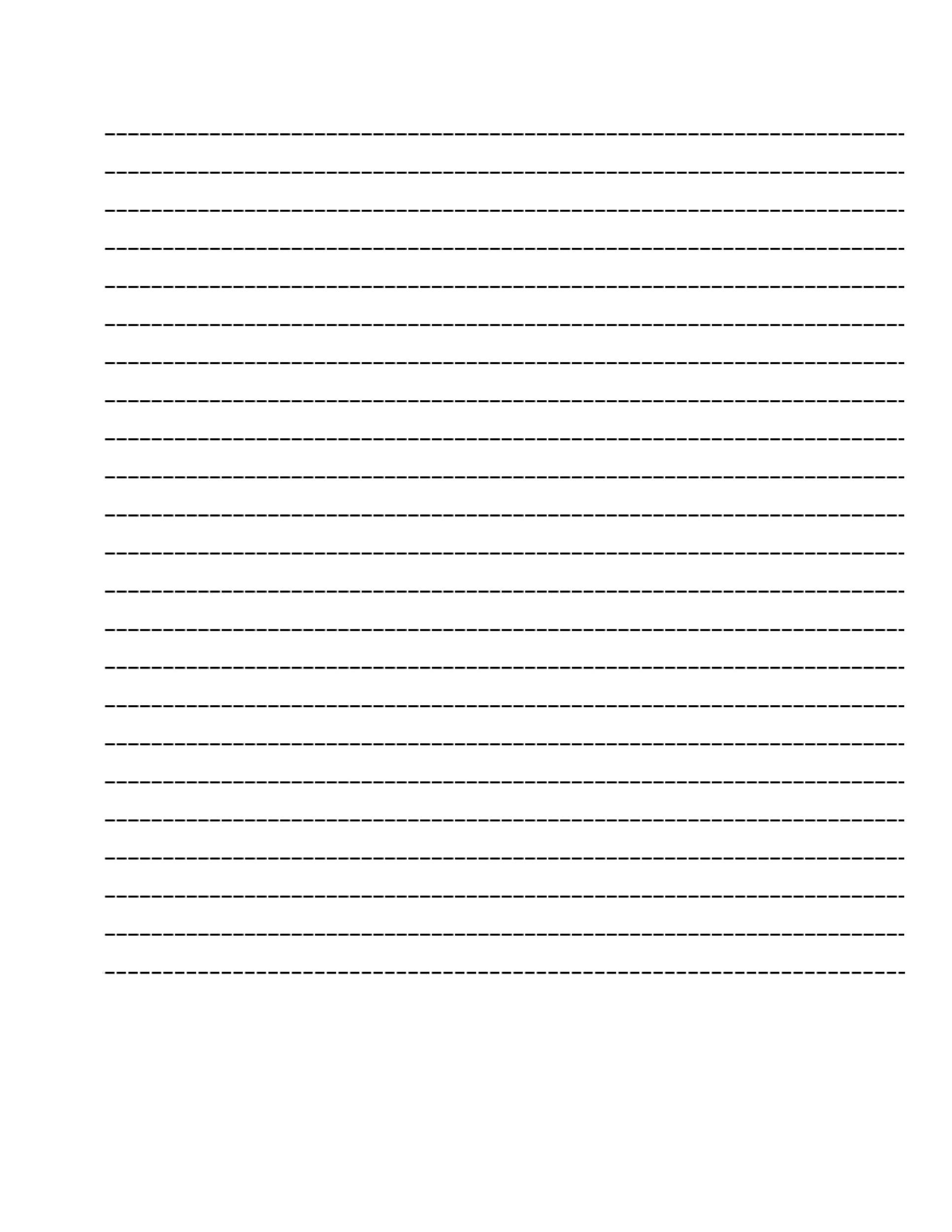 32 Printable Lined Paper Templates TemplateLab