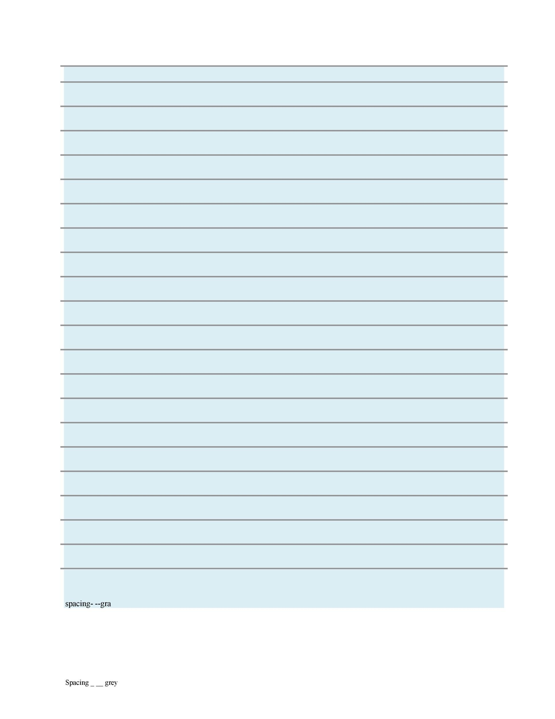 32 Printable Lined Paper Templates TemplateLab