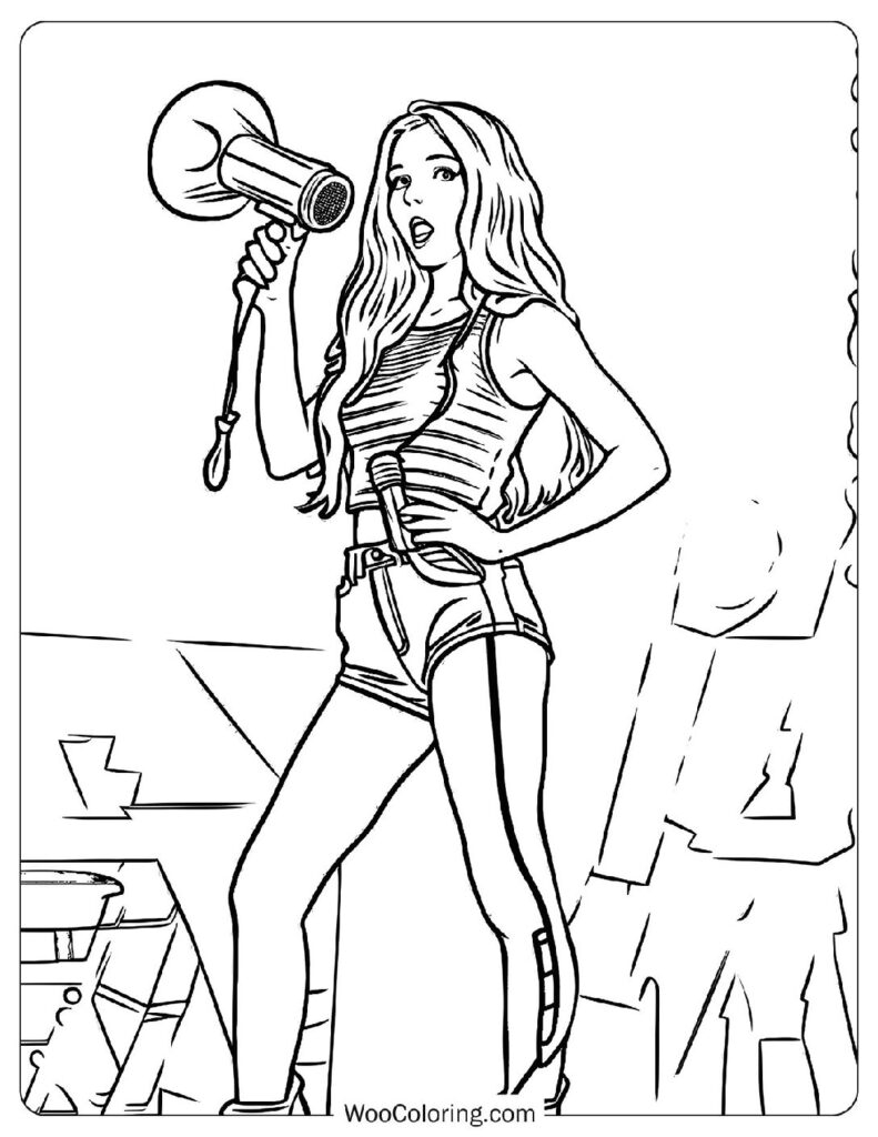 36 Olivia Rodrigo Coloring Pages Free PDF To Print Woo Coloring