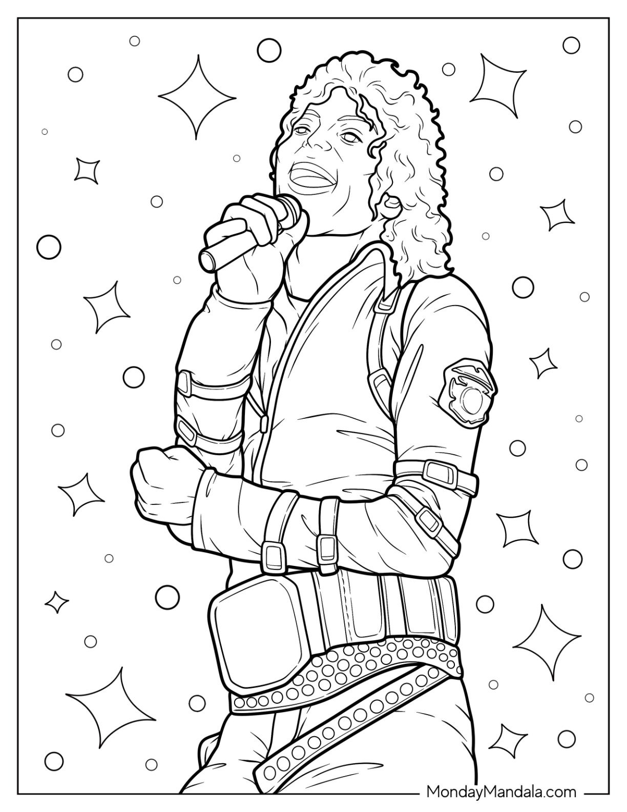 37 Michael Jackson Coloring Pages Free PDF Printables 