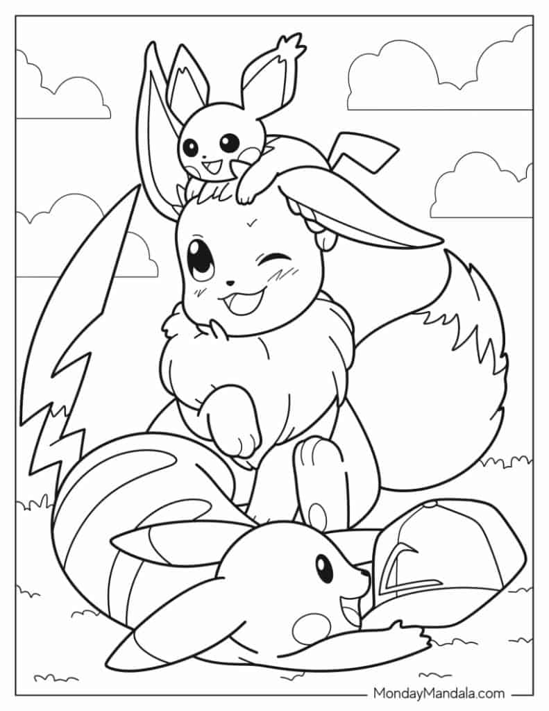 38 Pikachu Coloring Pages Free PDF Printables 38 Pikachu Coloring Pages Free PDF Printables