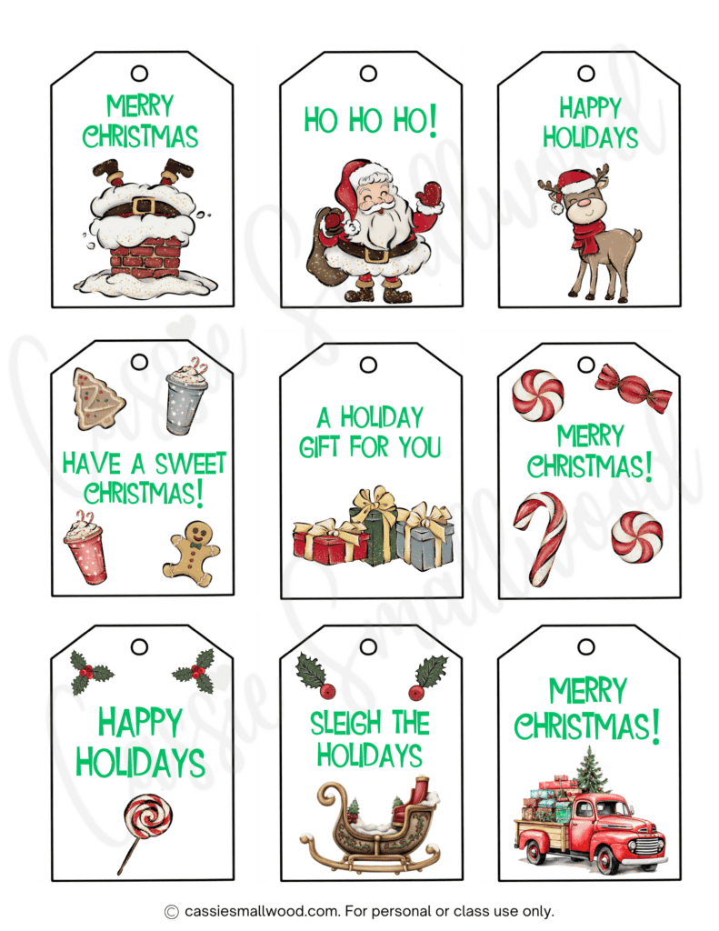 400 CUTEST Printable Christmas Tags Free PDF Cassie Smallwood 400 CUTEST Printable Christmas Tags Free PDF Cassie Smallwood