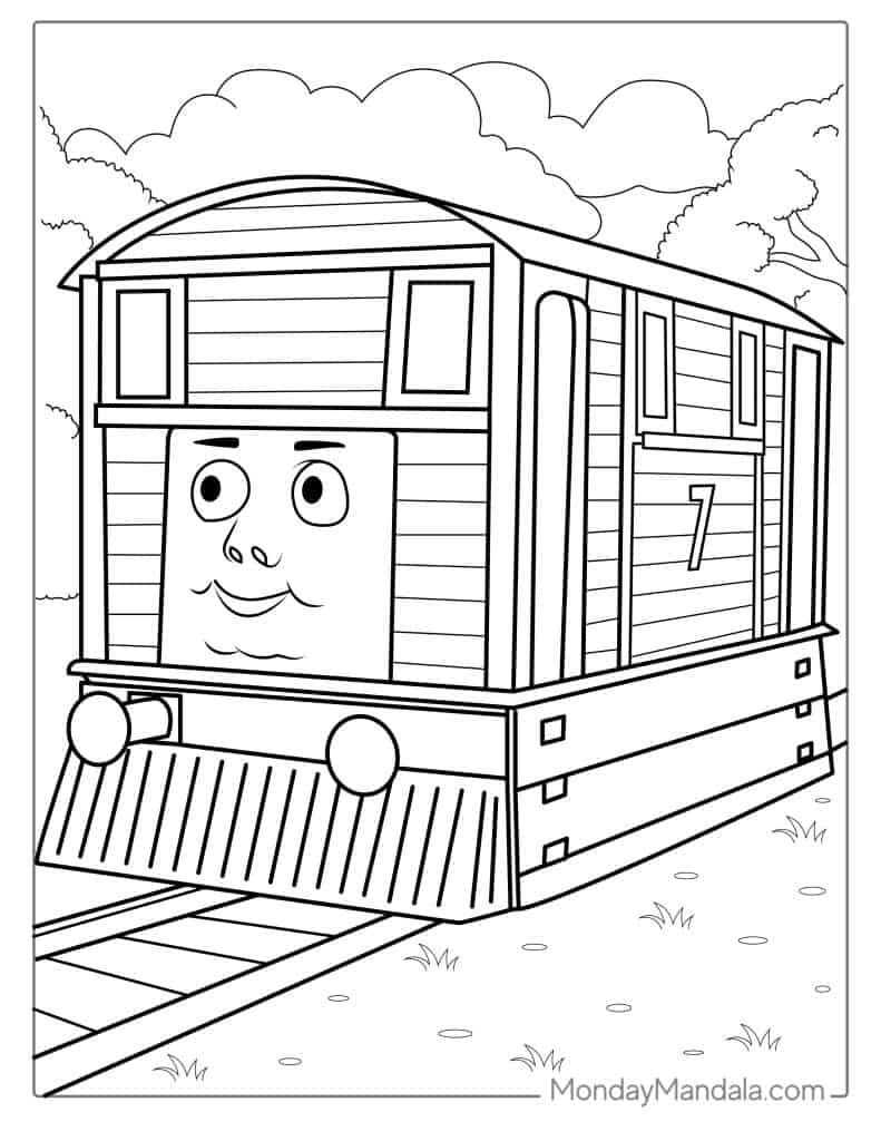 42 Thomas Friends Coloring Pages Free PDF Printables 